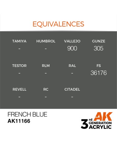 FRENCH BLUE (17ML) - STANDARD COLOR