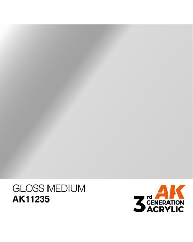 GLOSS MEDIUM (17ML) - AUXILIARY COLOR