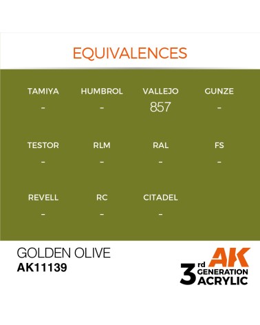 GOLDEN OLIVE (17ML) - STANDARD COLOR