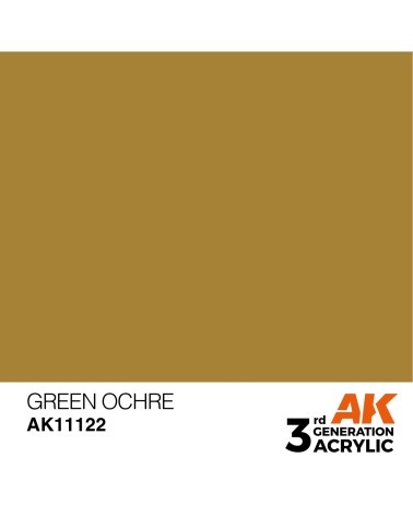 GREEN OCHER (17ML) - STANDARD COLOR