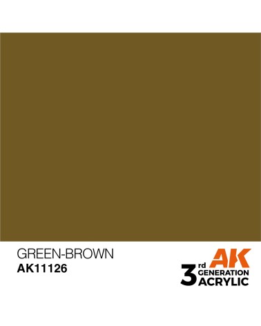 GREEN-BROWN (17ML) - STANDARD COLOR