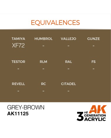 GREY-BROWN (17ML) - STANDARD COLOR