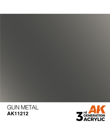 GUN METAL (17ML) - METALLIC COLOR