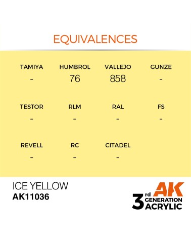 ICE YELLOW (17ML) - STANDARD COLOR