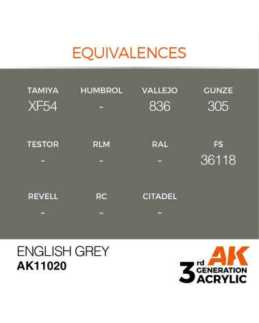 INGLÉS GREY (17ML) - STANDARD COLOR