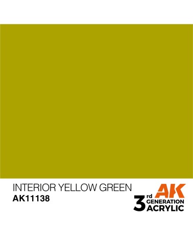 INTERIOR YELLOW GREEN (17ML) - STANDARD COLOR