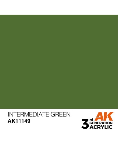 INTERMEDIATE GREEN (17ML) - STANDARD COLOR