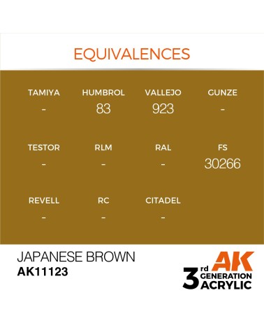 JAPANESE BROWN (17ML) - STANDARD COLOR