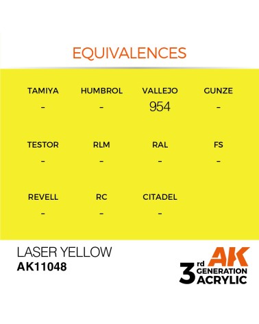 LASER YELLOW (17ML) - STANDARD COLOR