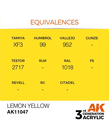 LEMON YELLOW (17ML) - STANDARD COLOR