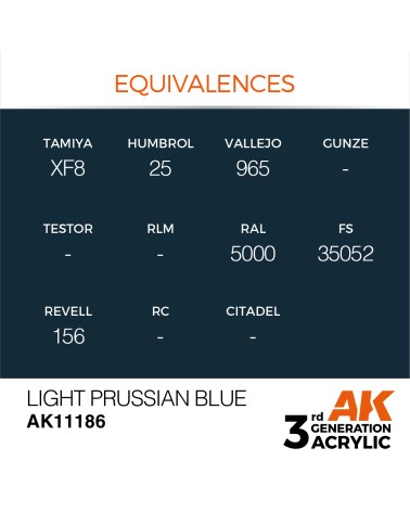 LIGHT PRUSSIAN BLUE (17ML) - STANDARD COLOR