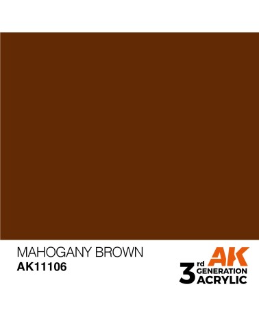 MAHOGANY BROWN (17ML) - STANDARD COLOR