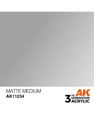 MATTE MEDIUM (17ML) - AUXILIARY COLOR