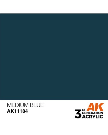 MEDIUM BLUE (17ML) - STANDARD COLOR