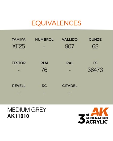 MEDIUM GREY (17ML) - STANDARD COLOR