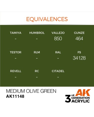 MEDIUM OLIVE GREEN (17ML) - STANDARD COLOR