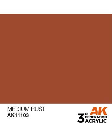 MEDIUM RUST (17ML) - STANDARD COLOR