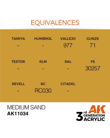 MEDIUM SAND (17ML) - STANDARD COLOR