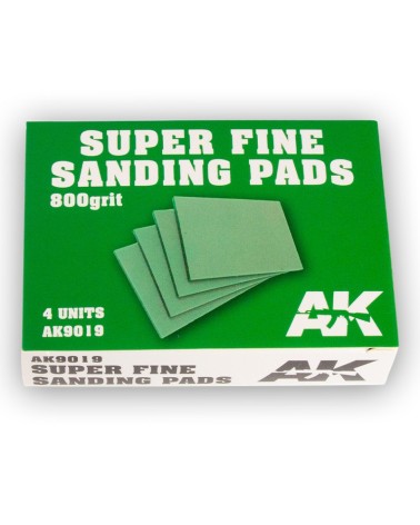 SUPER FINE SANDING PADS 800 GRIT (4 UNITS)