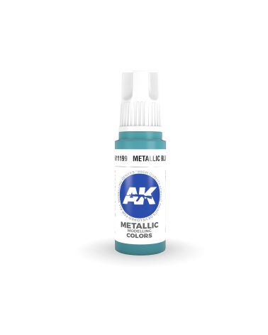 METALLIC BLUE (17ML) - METALLIC COLOR