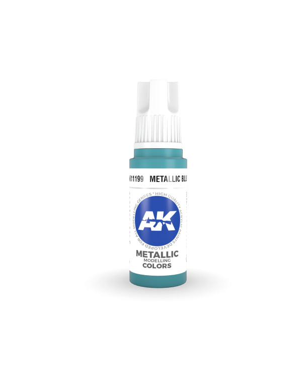 METALLIC BLUE (17ML) - METALLIC COLOR