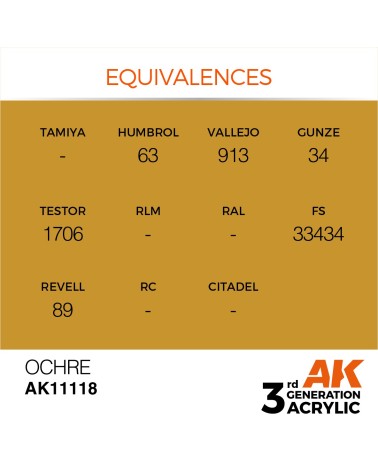 OCHER (17ML) - STANDARD COLOR