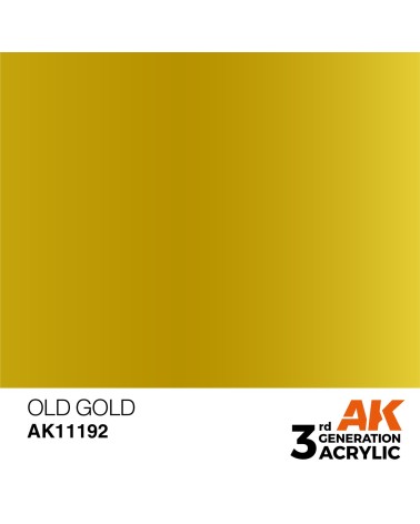 OLD GOLD (17ML) - METALLIC COLOR