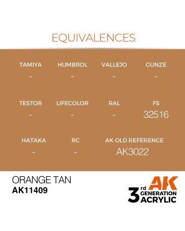 ORANGE TAN (17ML) - FIGURES COLOR