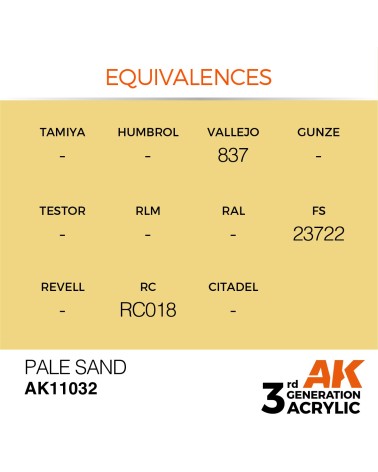 PALE SAND (17ML) - STANDARD COLOR