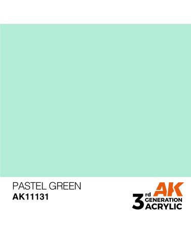 PASTEL GREEN (17ML) - PASTEL COLOR