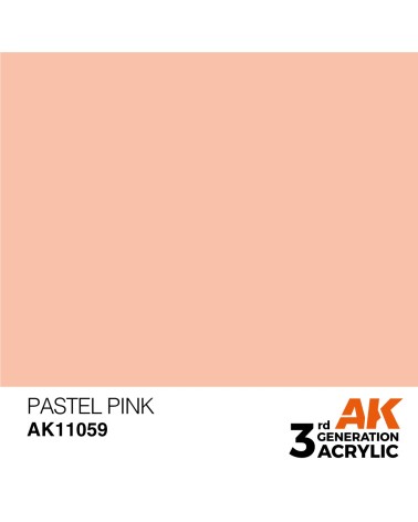 PASTEL PINK (17ML) - PASTEL COLOR