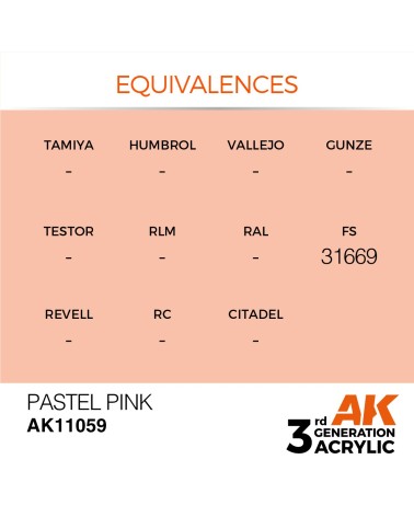 PASTEL PINK (17ML) - PASTEL COLOR