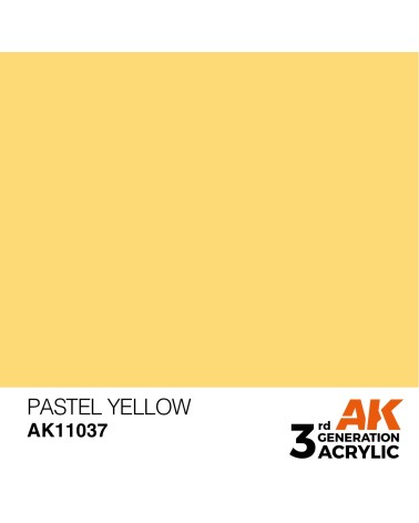 PASTEL YELLOW (17ML) - PASTEL COLOR