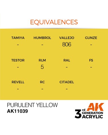 PURULENT YELLOW (17ML) - STANDARD COLOR