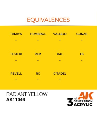 RADIANT YELLOW (17ML) - STANDARD COLOR