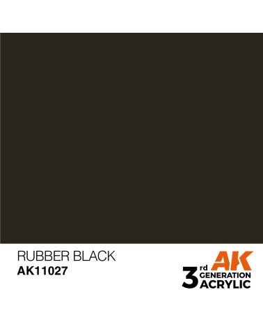 RUBBER BLACK (17ML) - STANDARD COLOR