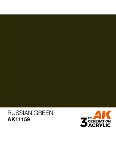 RUSSIAN GREEN (17ML) - STANDARD COLOR