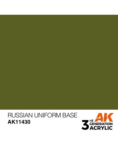 RUSSIAN UNIFORM BASE (17ML) - FIGURES COLOR