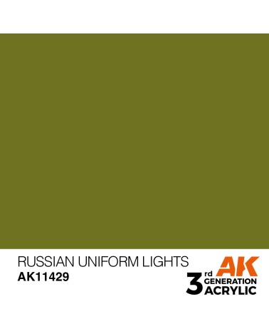 RUSSIAN UNIFORM LIGHTS (17ML) - FIGURES COLOR