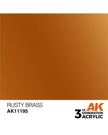 RUSTY BRASS (17ML) - METALLIC COLOR