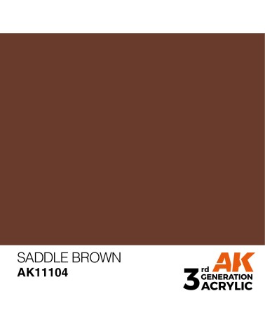 SADDLE BROWN (17ML) - STANDARD COLOR