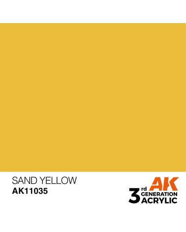 SAND YELLOW (17ML) - STANDARD COLOR