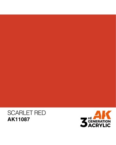 SCARLET RED (17ML) - STANDARD COLOR