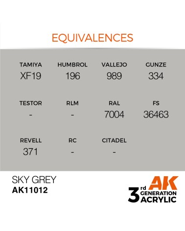 SKY GREY (17ML) - STANDARD COLOR