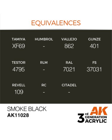 SMOKE BLACK (17ML) - STANDARD COLOR