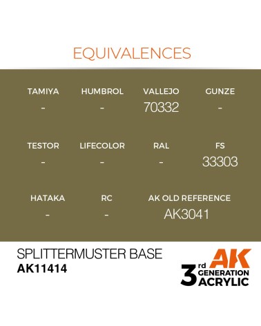 SPLITTERMUSTER BASE (17ML) - FIGURES COLOR