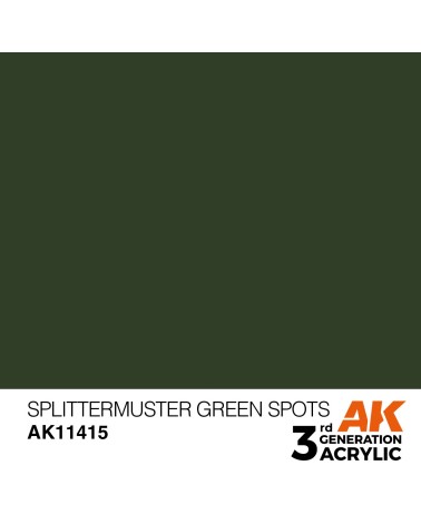 SPLITTERMUSTER GREEN SPOTS (17ML) - FIGURES COLOR