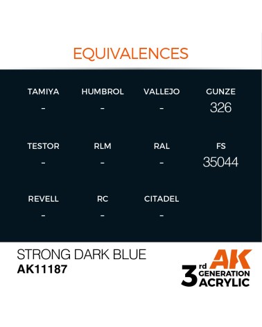 STRONG DARK BLUE (17ML) - STANDARD COLOR