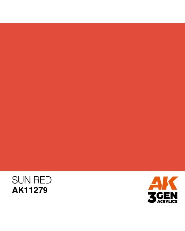 SUN RED (17ML) - PUNCH COLOR