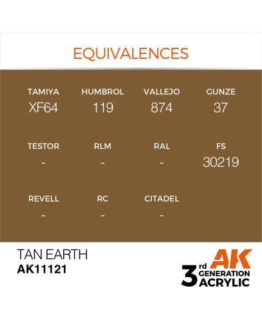 TAN EARTH (17ML) - STANDARD COLOR